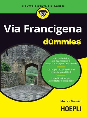 cover image of Via Francigena for dummies